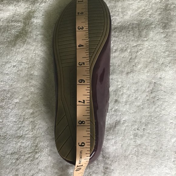 Purple patent ballet flats, NWOT - Picture 6 of 7